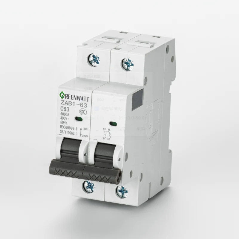 2P 500V 63A DC Miniatur-Leistungsschalter