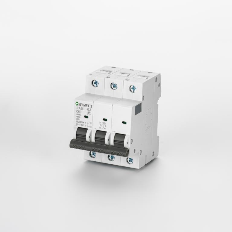 AC-Leistungsschalter Kurve C 63A 3P 6kA